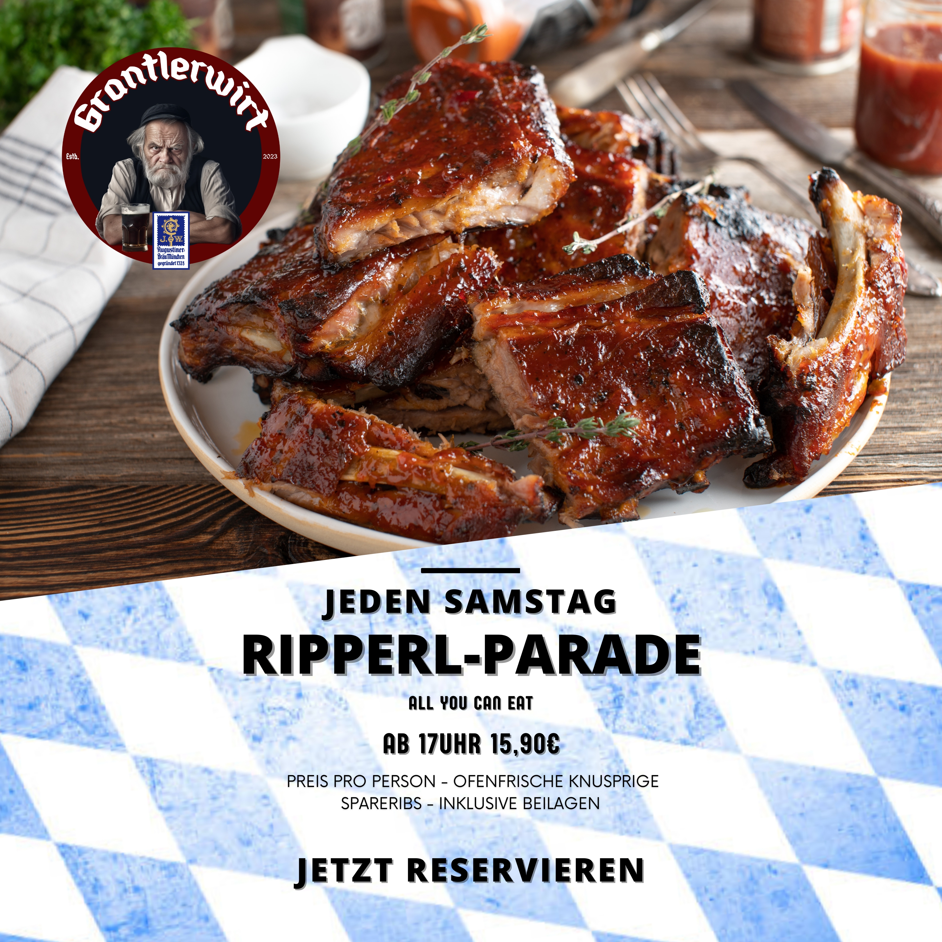 Kopie von Kopie von Grand Opening Restaurant Facebook Cover (Social Me